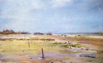  szene - Ufer Scene Impressionismus William Merritt Chase